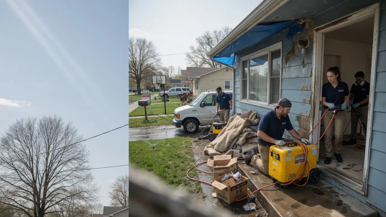 Basement Flood Cleanup in Declo, ID near me